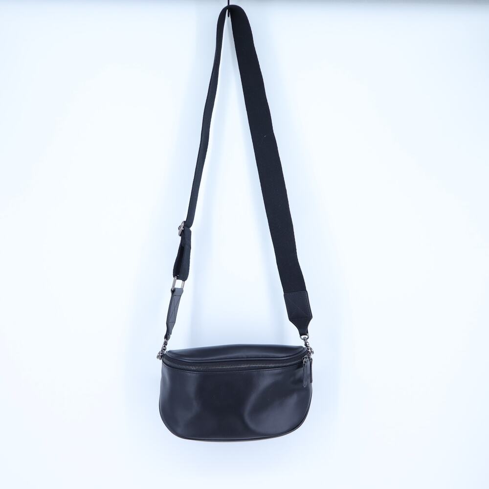 Andar Original Waymaker Crossbody Bag Jet Black Oil Waxed Leather - Picture 2 of 13